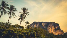 Mountain and the Ocean in Thailand